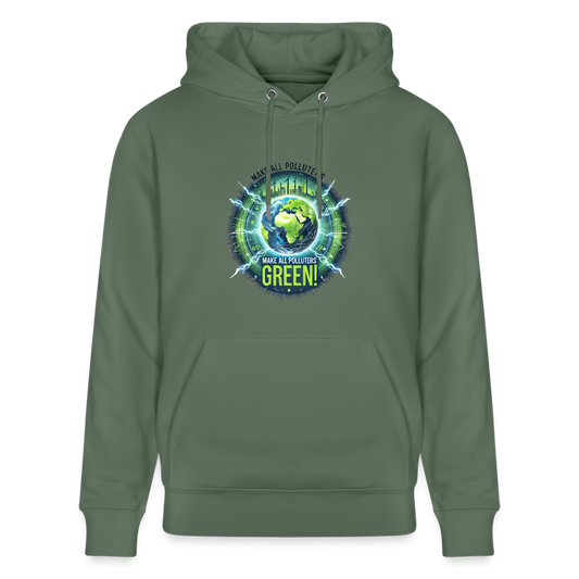 Stanley/Stella CRUISER Unisex Organic Hoodie - cypress green