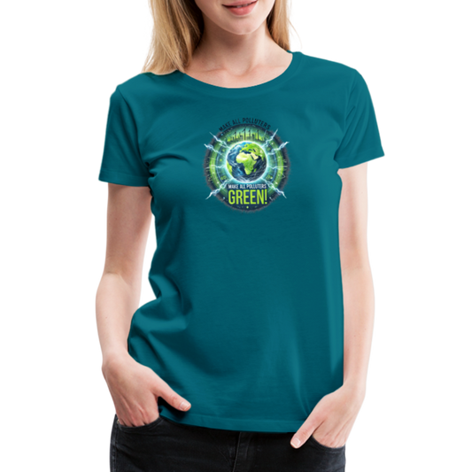 Women’s Premium T-Shirt - diva blue